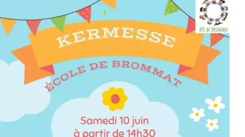Kermesse à Brommat le 10 juin 2023