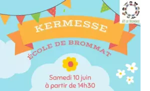 Kermesse à Brommat le 10 juin 2023